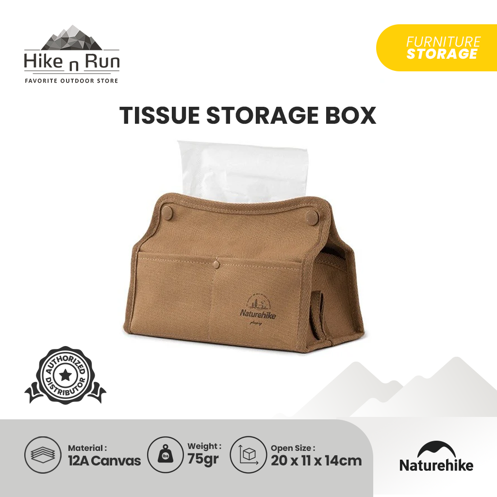 Kotak Penyimpanan Tissue Naturehike NH21SN001 Tissue Storage Box