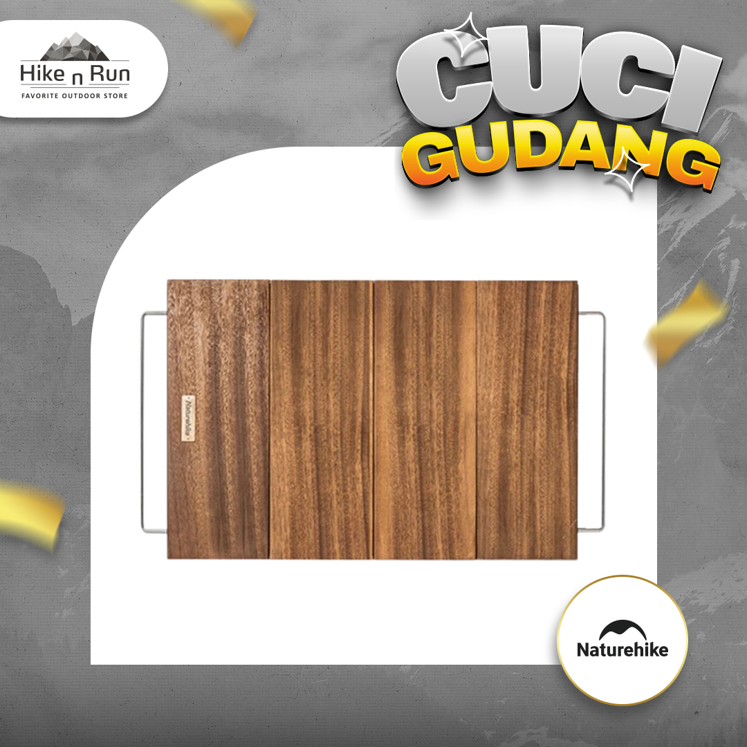 Papan Meja Lipat Naturehike NH21SNX01 Wood Desktop 80L