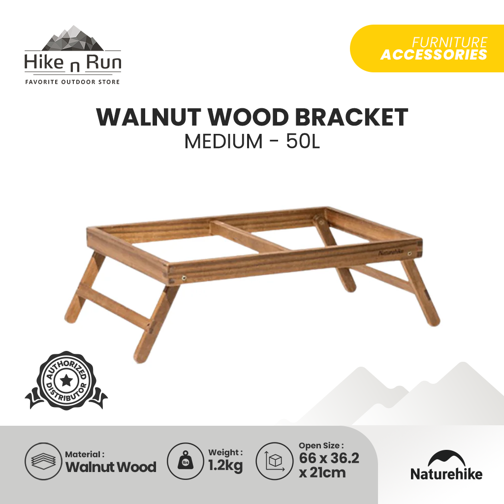 Bracket Meja Naturehike NH21SNX02 Walnut Wood