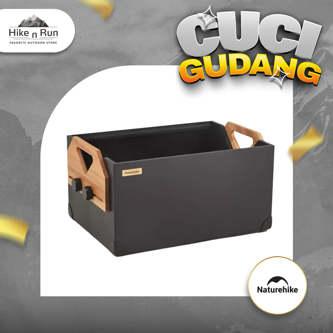 Box Penyimpanan Naturehike NH21SNX07 50L Solid Wood Storage Box