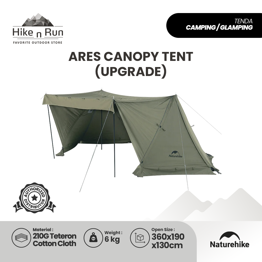 PRE ORDER! Tenda Camping Naturehike NH21YW157 Ares Canopy Tent