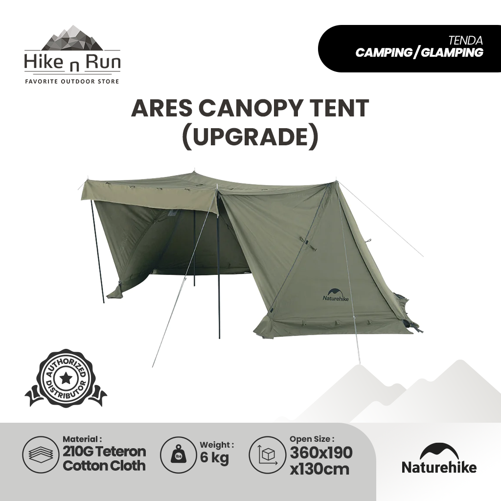 Tenda Camping Naturehike NH21YW157 Ares Canopy Tent