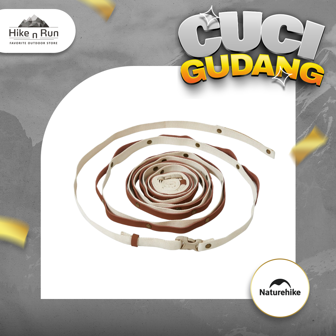 Tali Webbing Naturehike NH22PS003 Adjustable Hanging Rope 4.6m