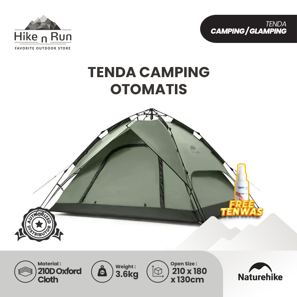 Naturehike Tenda Camping Otomatis NH21ZP008