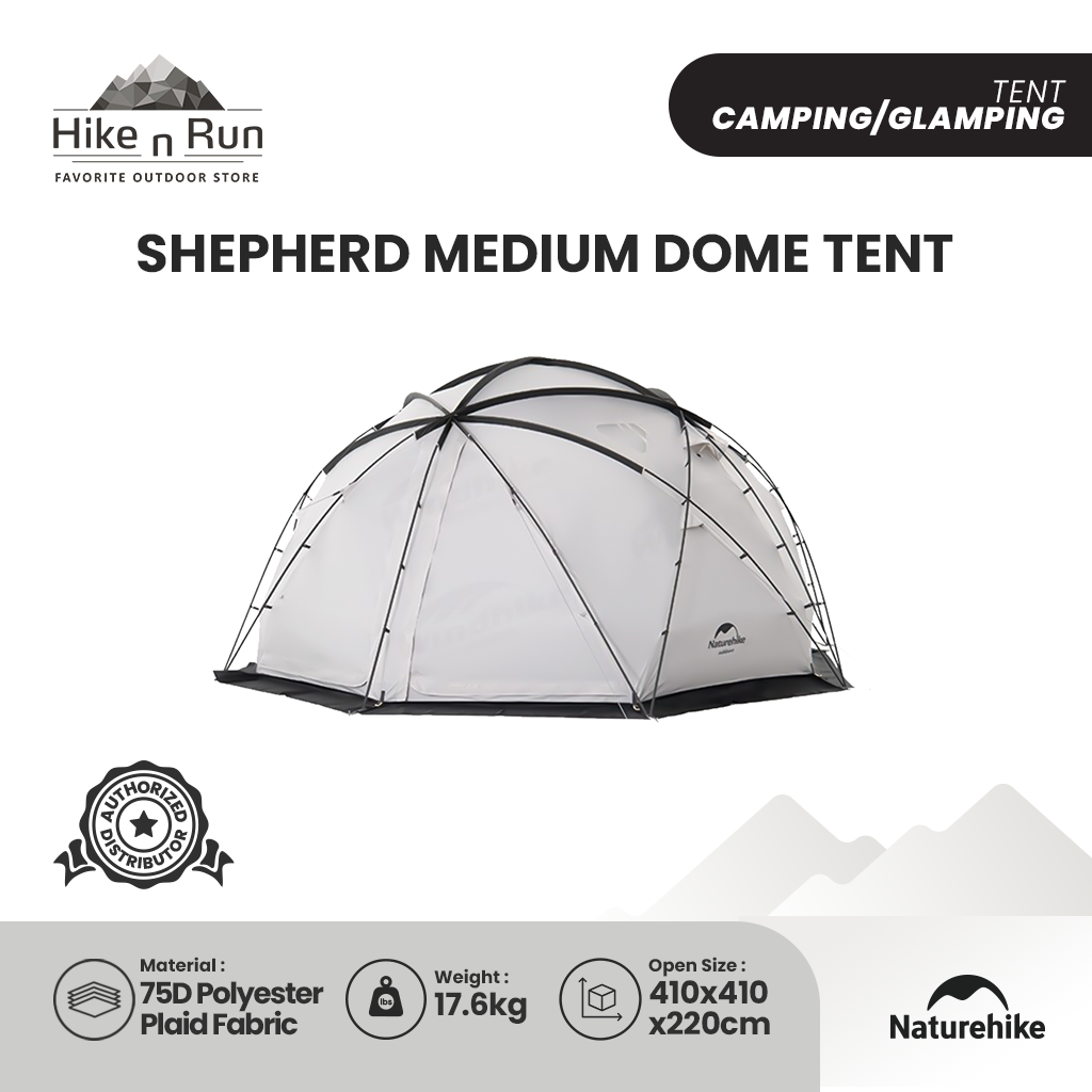 Tenda Camping Naturehike NH21ZP012 Shepherd Dome Medium Tent