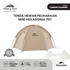DISCONTINUE!!! Tenda Hewan Peliharaan Naturehike NH21ZP014 Mini Hexagonal Pet Tent
