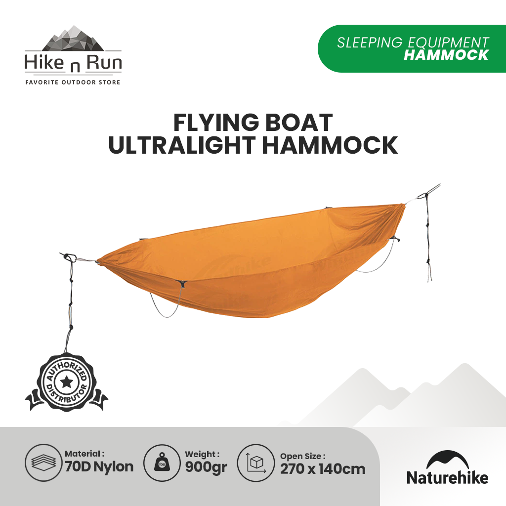 Hammock Gantung Naturehike NH22DC008 Flying Boat Ultralight Hammock