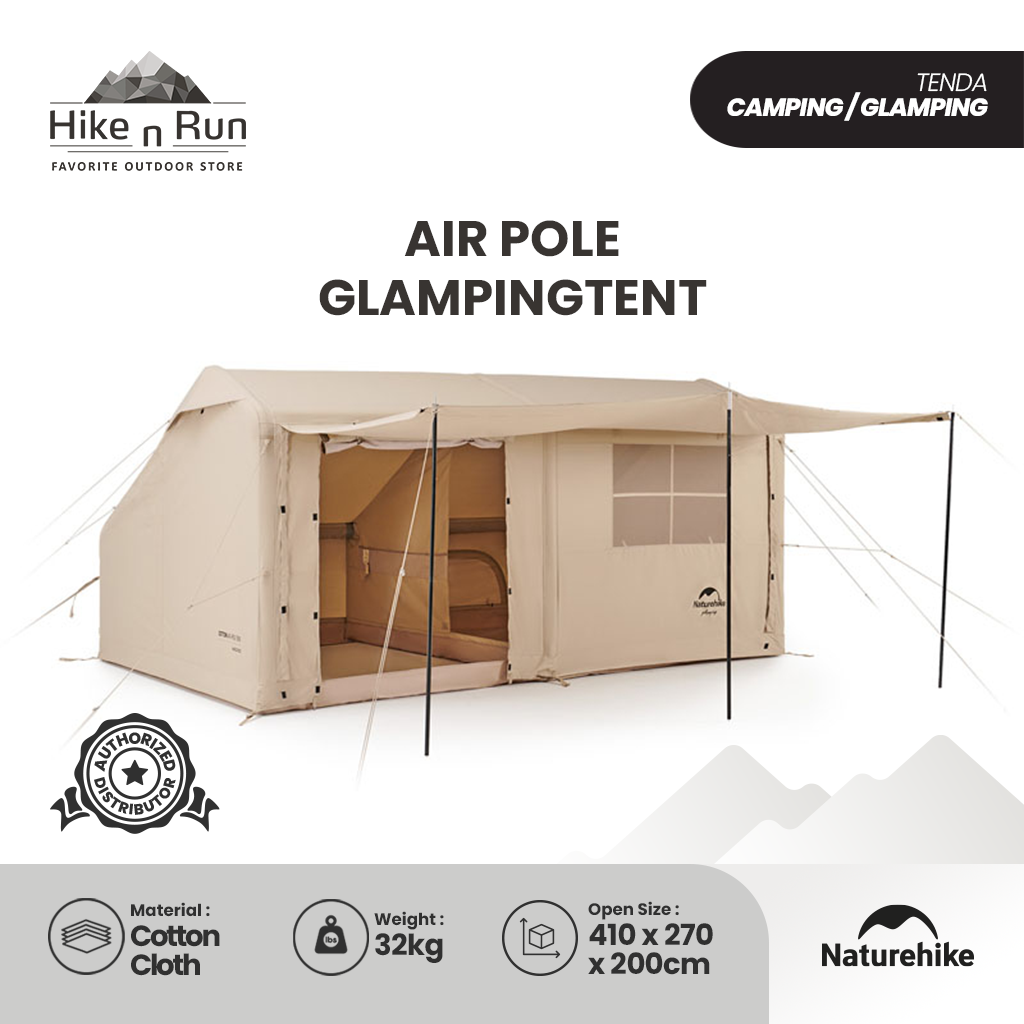 Tenda Camping Naturehike NH22ZP013 Extend Air Pole Glamping Tent