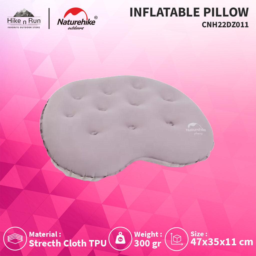 Bantal Tiup Naturehike CNH22DZ011 Sponge Inflatable Pillow