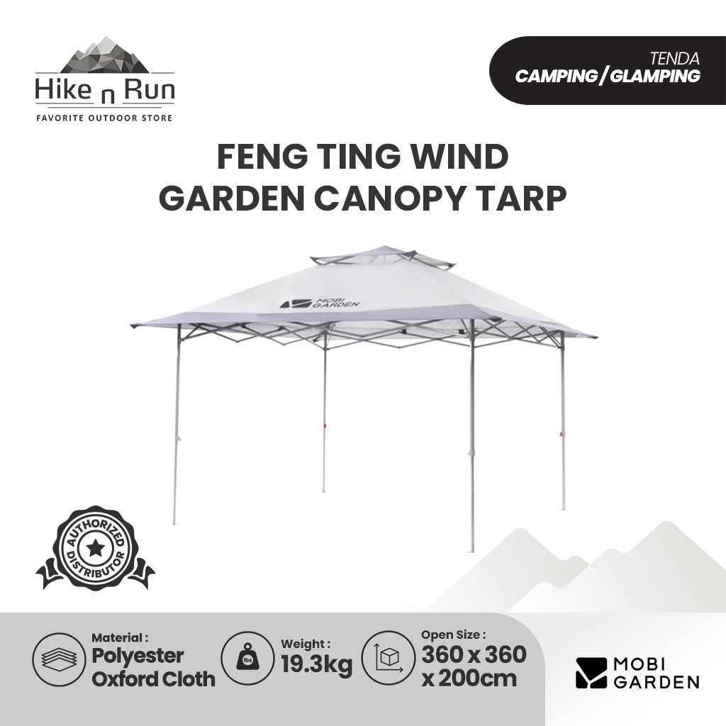 Tenda Kanopi Mobi Garden NX20561020 Feng Ting Wind Garden Canopy Tarp