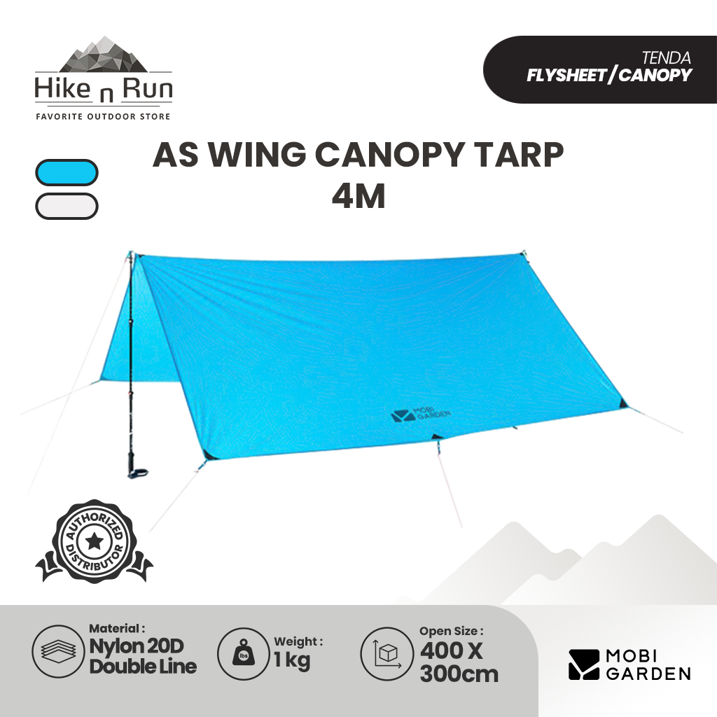 Tenda Kanopi Mobi Garden NX2066101 AS WING Canopy Tarp