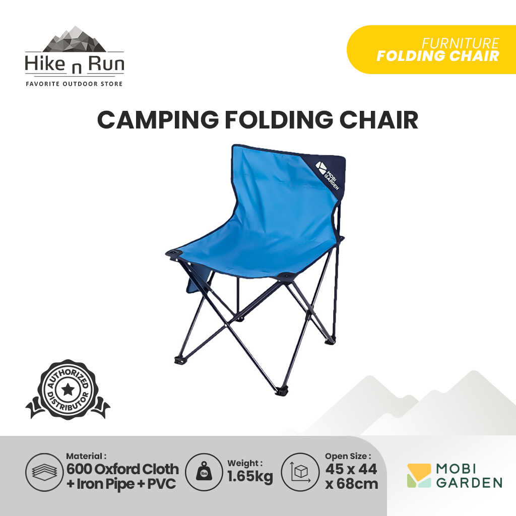 Kursi Lipat Mobi Garden NX20665020 Camping Folding Chair