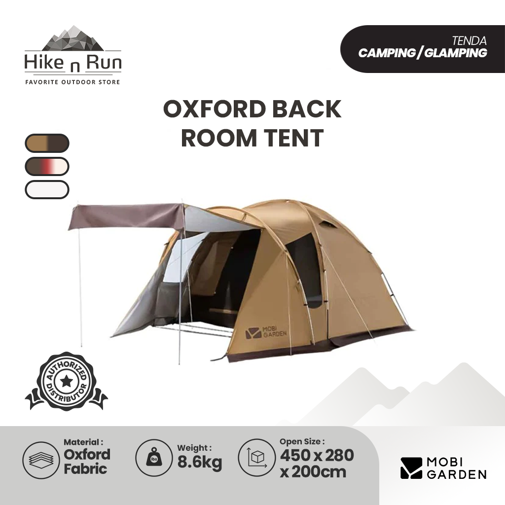 Tenda Camping Mobi Garden NX21561028 Oxford Back Room Tent