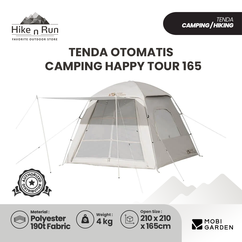 Tenda Otomatis Mobi Garden NX21561003 Line Friends Tent Zero Space 145