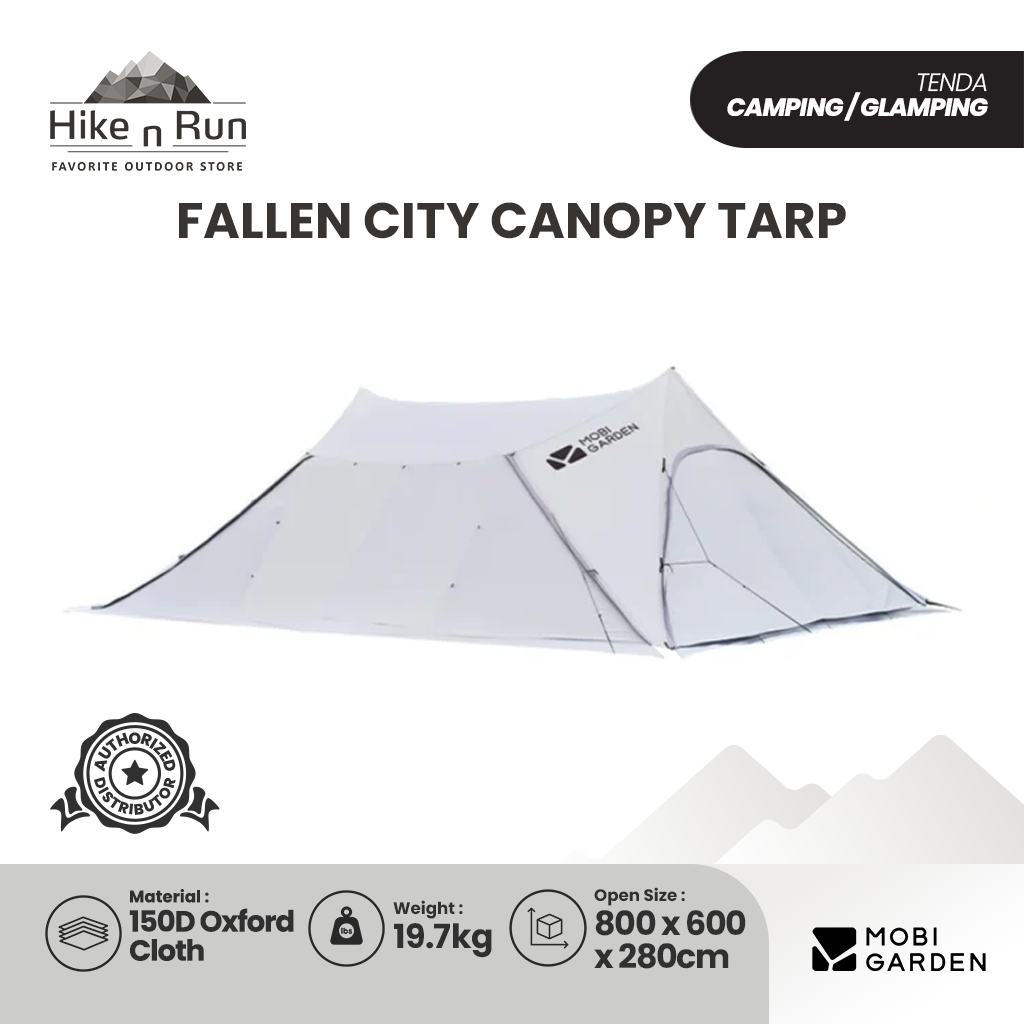 Tenda Kanopi Mobi Garden NX21661013 Fallen City Canopy Tarp