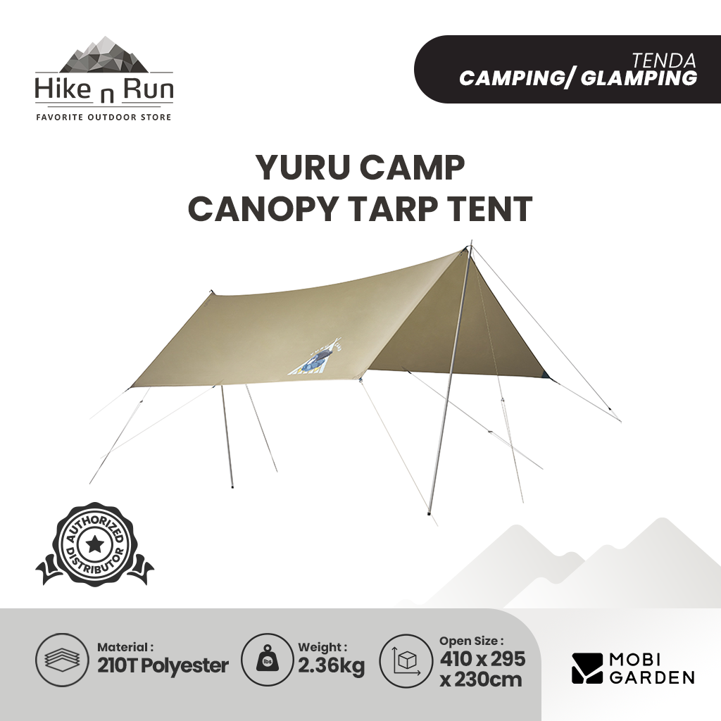 Tenda Kanopi Mobi Garden NX21661024 Yuru Camp Canopy Tarp Tent