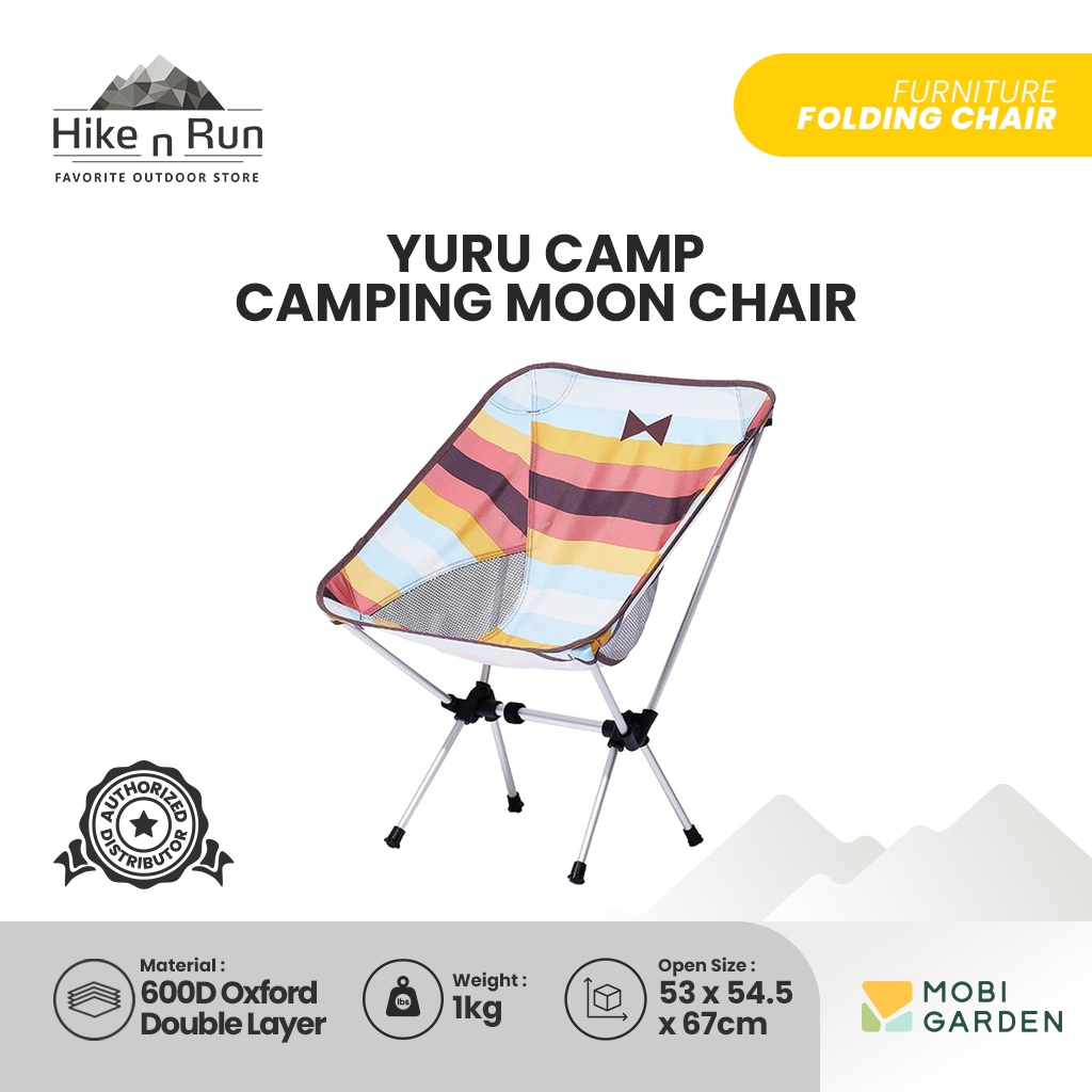 Kursi Lipat Mobi Garden Yuru Camp NX21665057 Camping Moon Chair