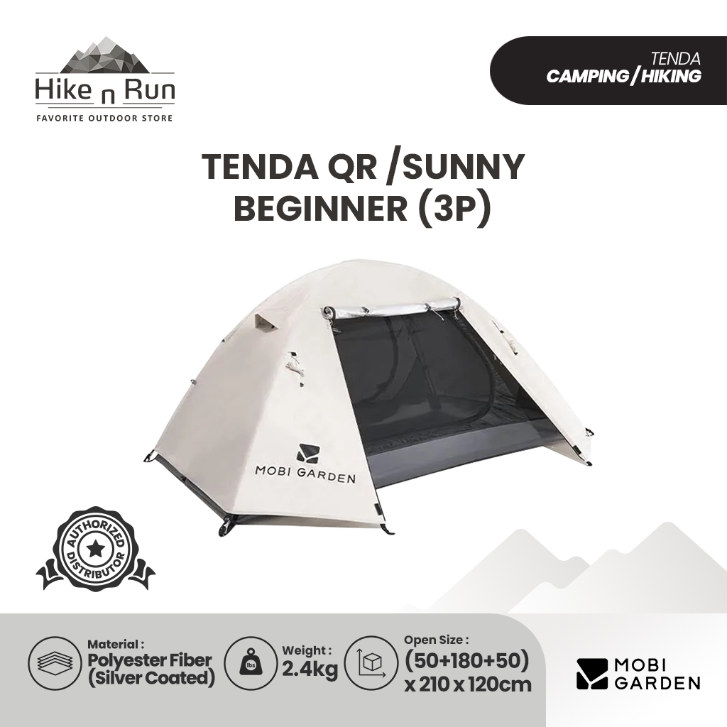 MOBI GARDEN TENDA HIKING NX22561010 NX22561012 SUNNY BEGINNER