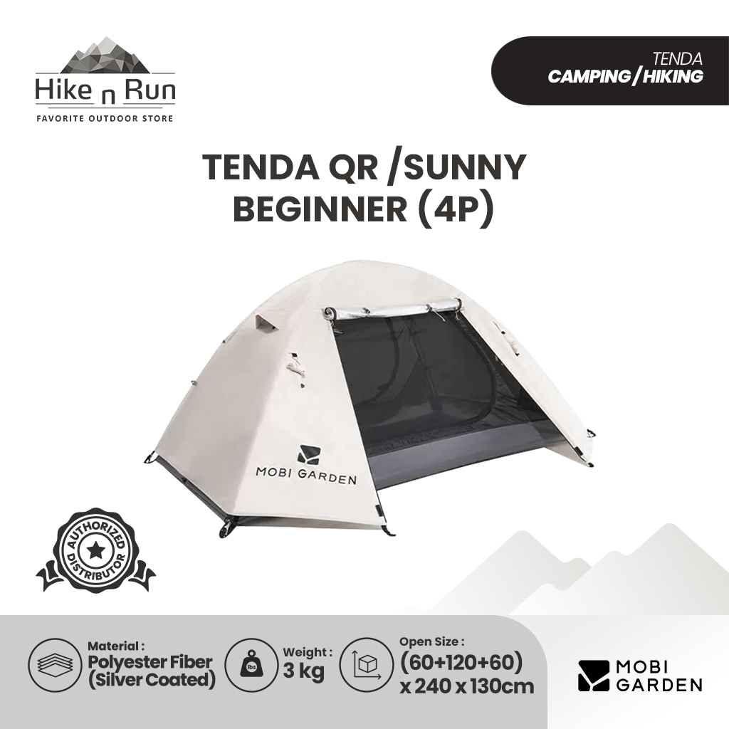 MOBI GARDEN TENDA HIKING NX22561010 NX22561012 SUNNY BEGINNER