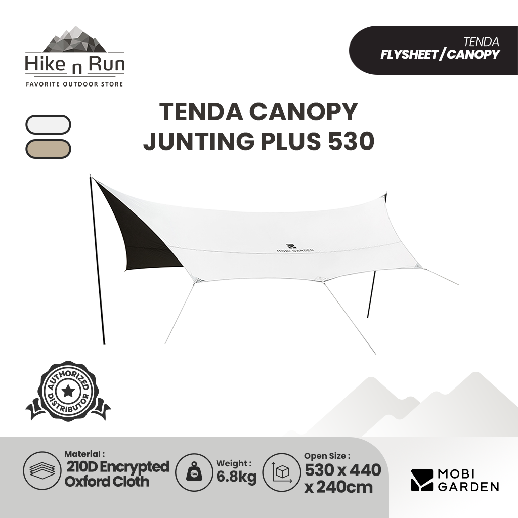 Mobi Garden Tenda Canopy Junting Plus 530 NX22680014 Camping Canopy Tarp