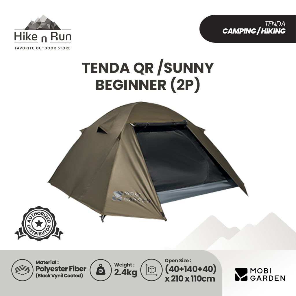 MOBI GARDEN TENDA HIKING NX22561010 NX22561012 SUNNY BEGINNER