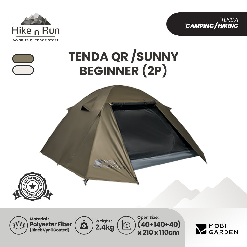 MOBI GARDEN TENDA HIKING NX22561010 NX22561012 SUNNY BEGINNER