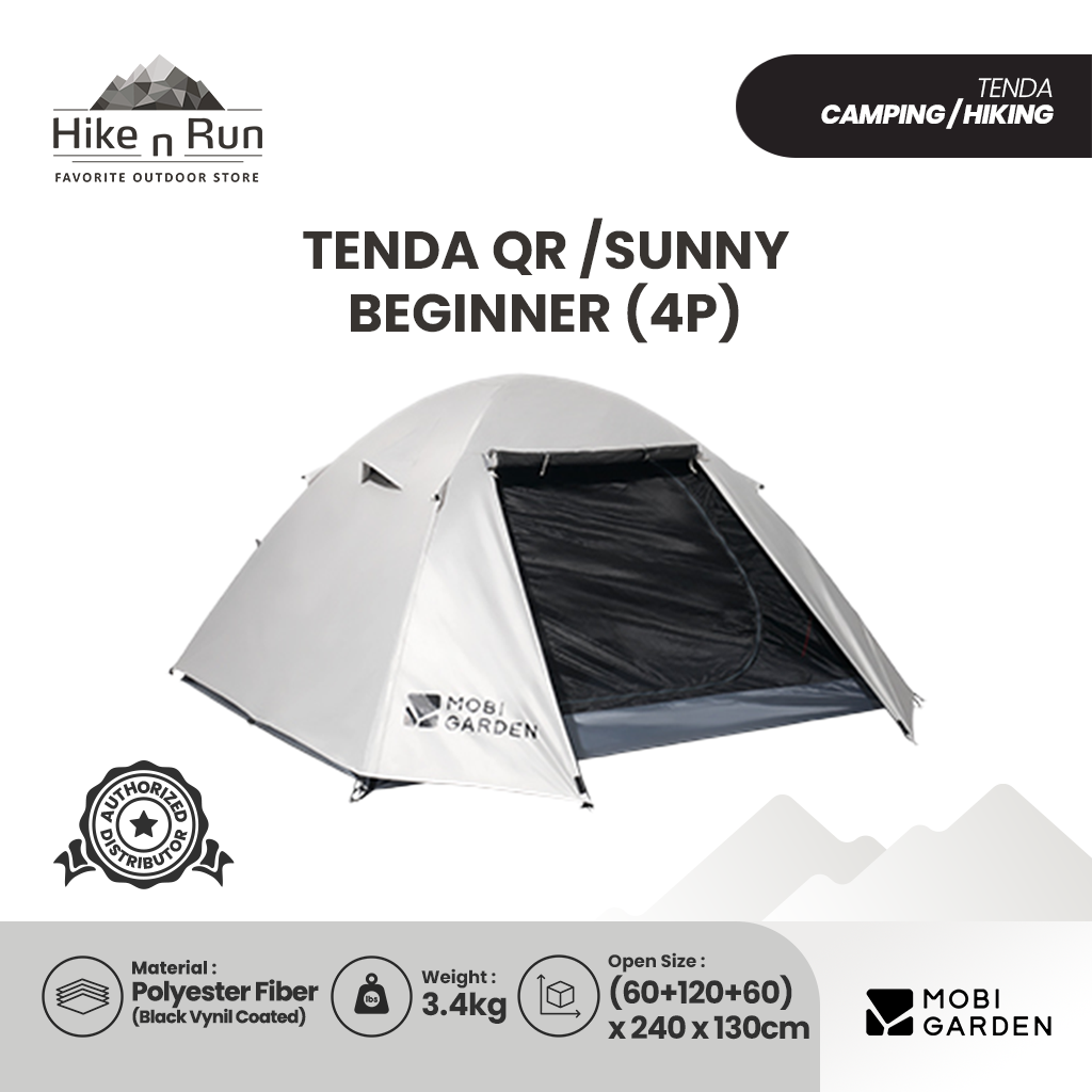 MOBI GARDEN TENDA HIKING NX22561010 NX22561012 SUNNY BEGINNER