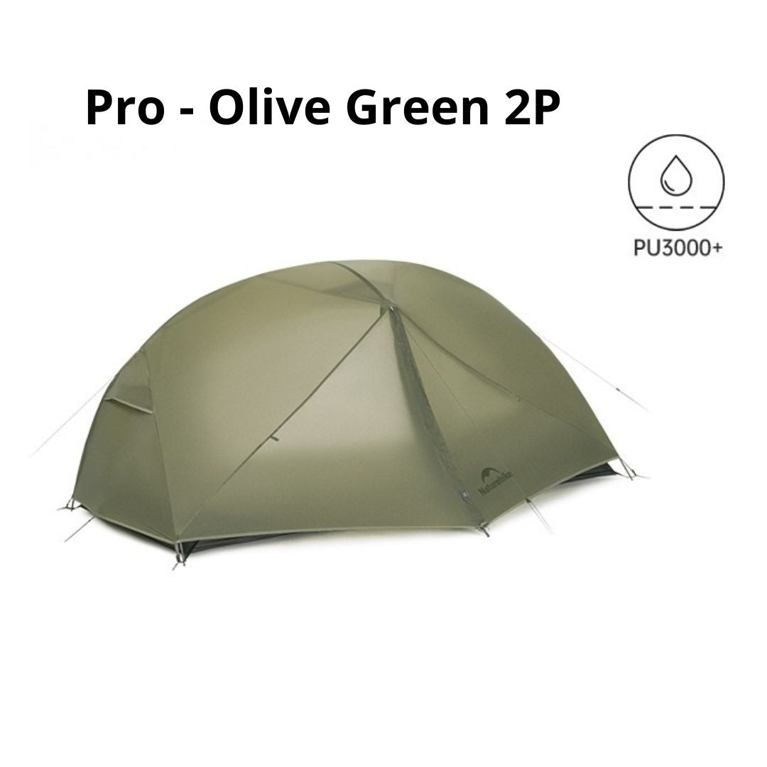Naturehike Tenda Hiking Mongar NH17T007-M Tenda Ultralight 2 Orang NH19M002-J