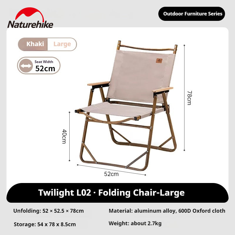 Naturehike Kursi Lipat Portable MW02 NH19Y002-D