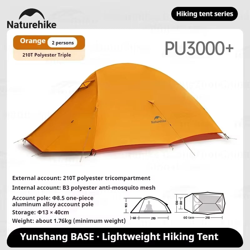 Tenda Hiking Naturehike Tent Cloud UP 2 2018 NH17T001-T 20D CNK2450WS032