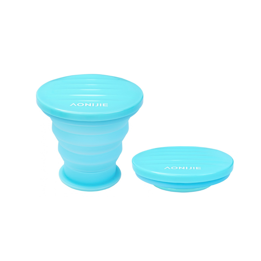 AONIJIE SD74 Gelas Lipat  Lari Hiking Camping Travel Silikon 300ml - Collapsible Silicone Cup Ultralight BPA Free