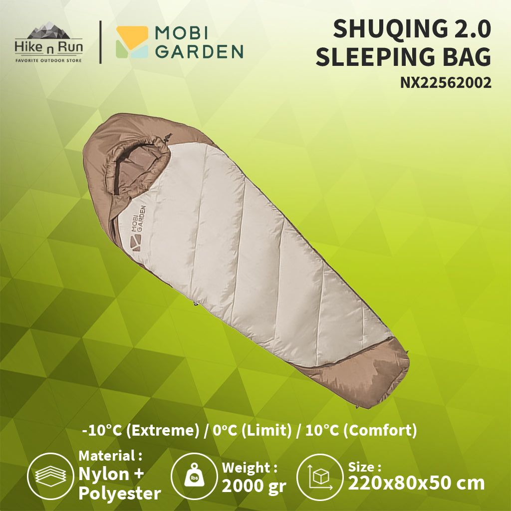 Sleeping Bag Mummy Mobi Garden NX22562002 Shuqing 2.0 Sleeping Bag