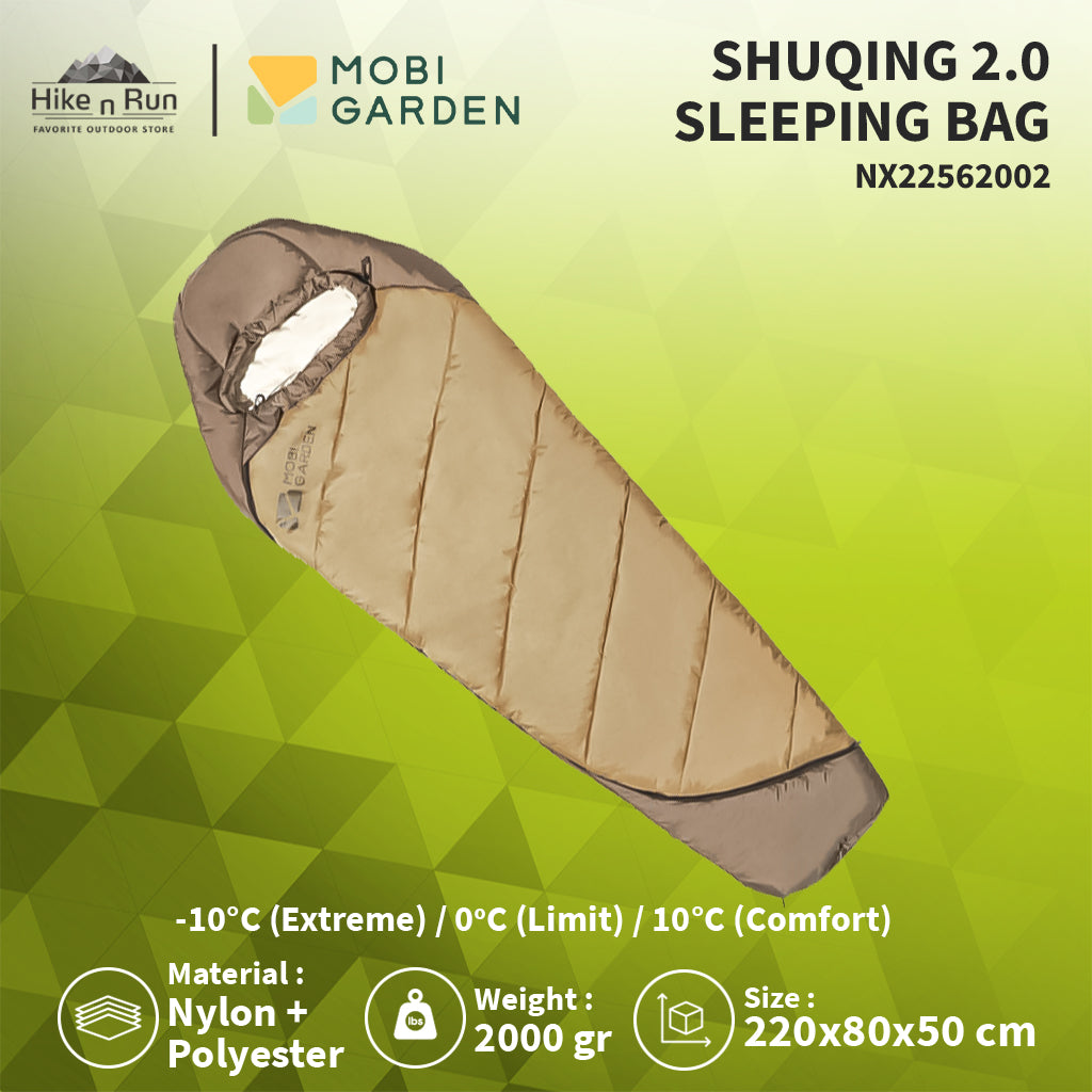 Sleeping Bag Mummy Mobi Garden NX22562002 Shuqing 2.0 Sleeping Bag