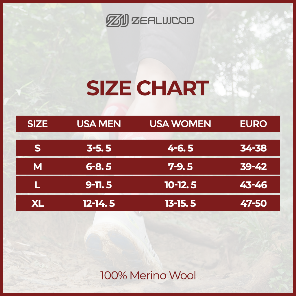 Zealwood Kaos Kaki Bamboo Mini Triple (3 Pasang)