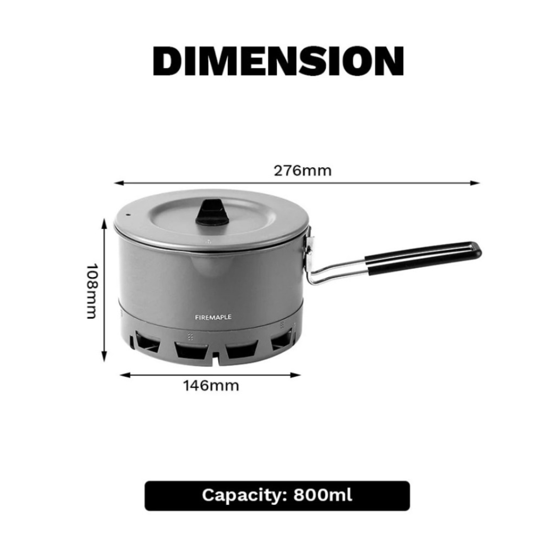 Firemaple Petrel Ultralight Pot 600ml G3