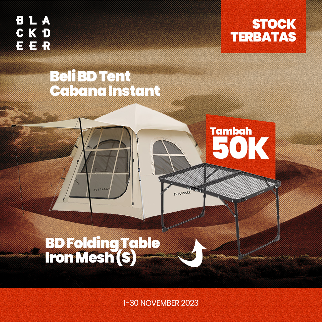 Tenda Camping Otomatis Blackdeer BD12211163 Cabana Auto Tent