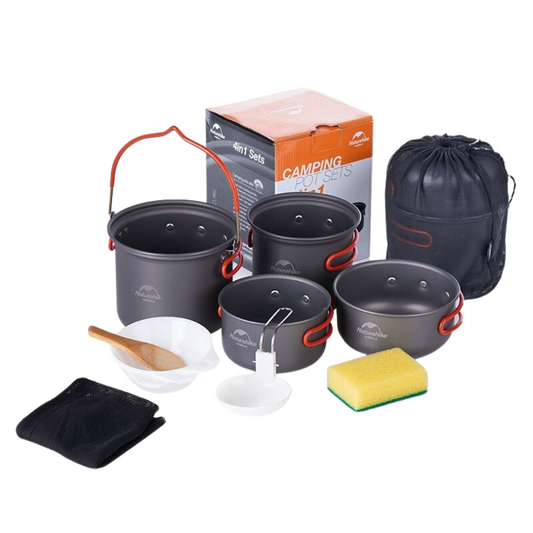 Naturehike Alat Masak Camping Nesting Cooking Set 2-3P NH18T018-G