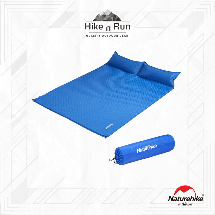 Naturehike Sleeping Pad Double Inflateable w/ Pillow Upgrade NH18Q010-D