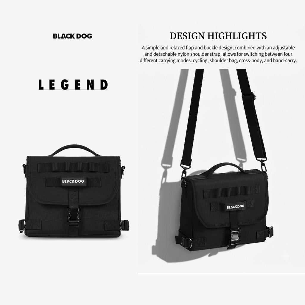 Blackdog Tas Selempang Multifungsi Premium CBD2550XB010 Tactical Messenger Travel  Bag Outdoor