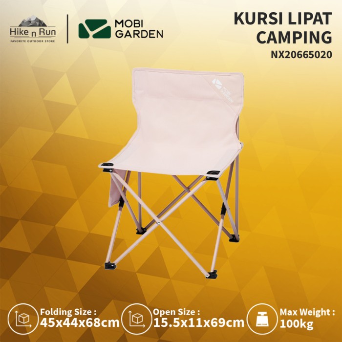 Kursi Lipat Mobi Garden NX20665020 Camping Folding Chair