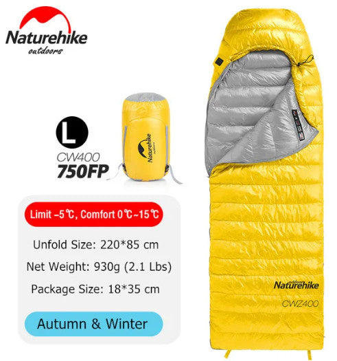 Kantong Tidur Naturehike SB CW400 Goose Down NH18C400-D