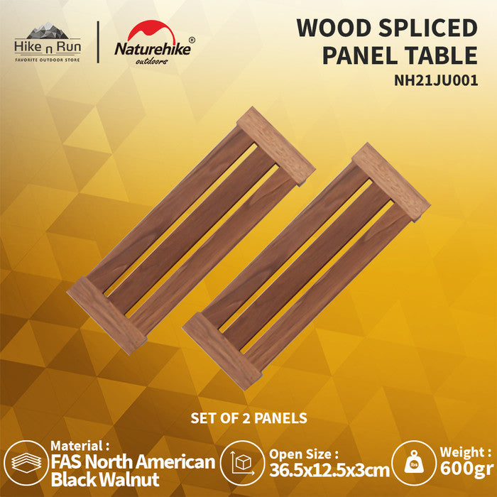 Wood Spliced Panel Table NH21JU001