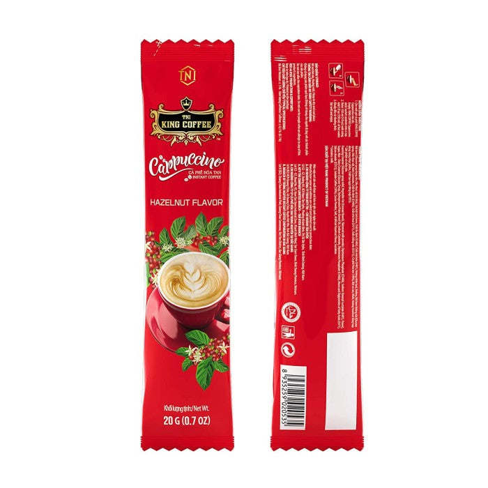 Promo 1 Stiks Kopi Vietnam Cappuccino Hazelnut Flavor King Coffee G7