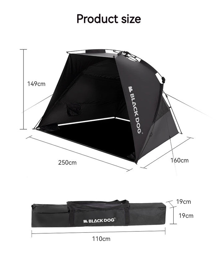 Tenda Otomatis Blackdog CBD2300ZP019 Sunshade Automatic Tent