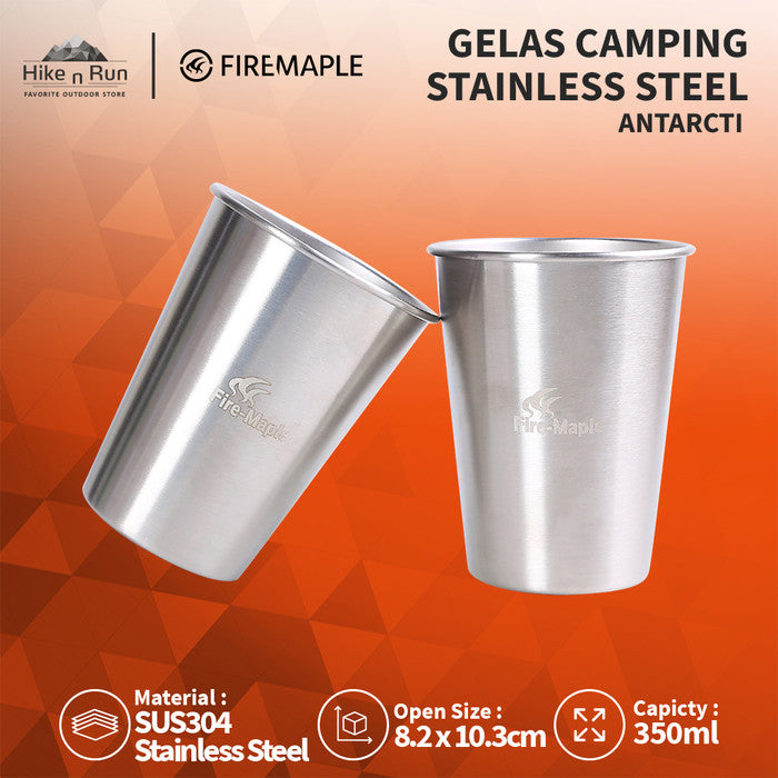 Gelas Stainless Steel Firemaple SS Cup Antarcti