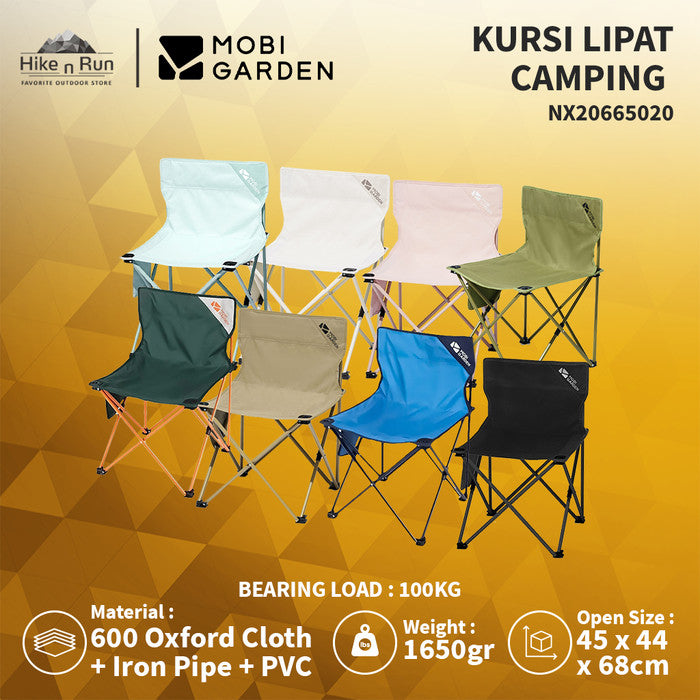 Kursi Lipat Mobi Garden NX20665020 Camping Folding Chair