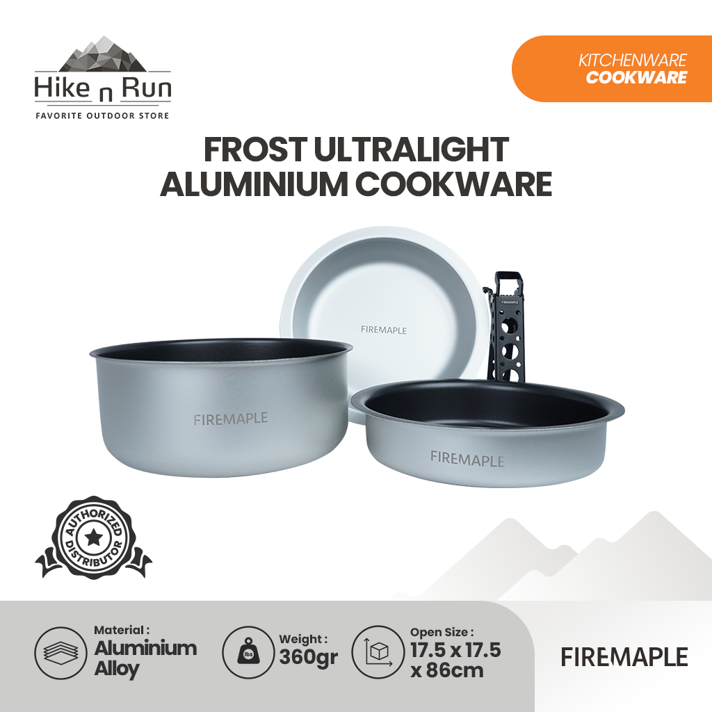 Firemaple Set Alat Makan Ultralight Frost