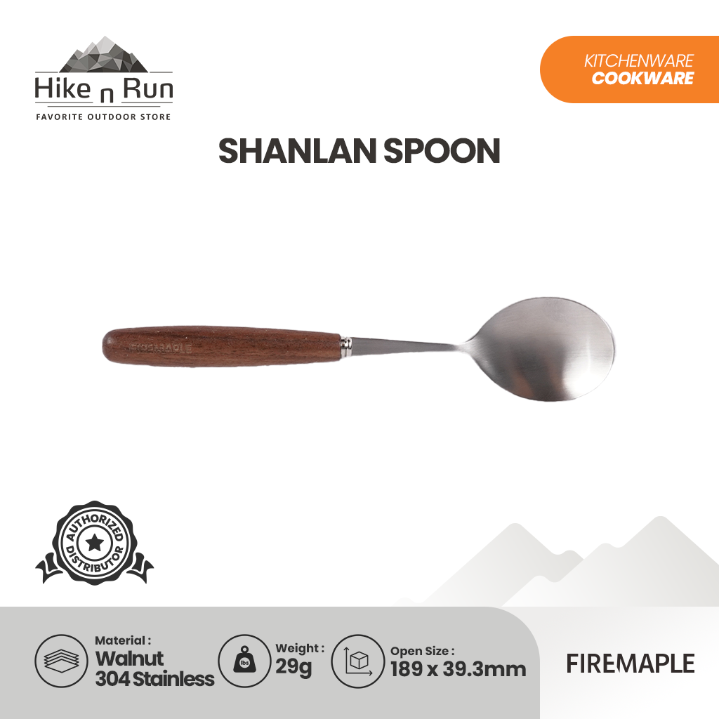 Set Alat Makan Camping Firemaple Shanlan Cutlery Mangkok Piring Gelas