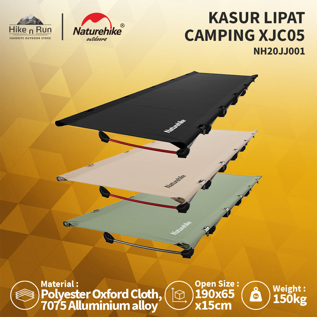 KASUR LIPAT NATUREHIKE XJC05 NH20JJ001 FOLDING CAMP BED