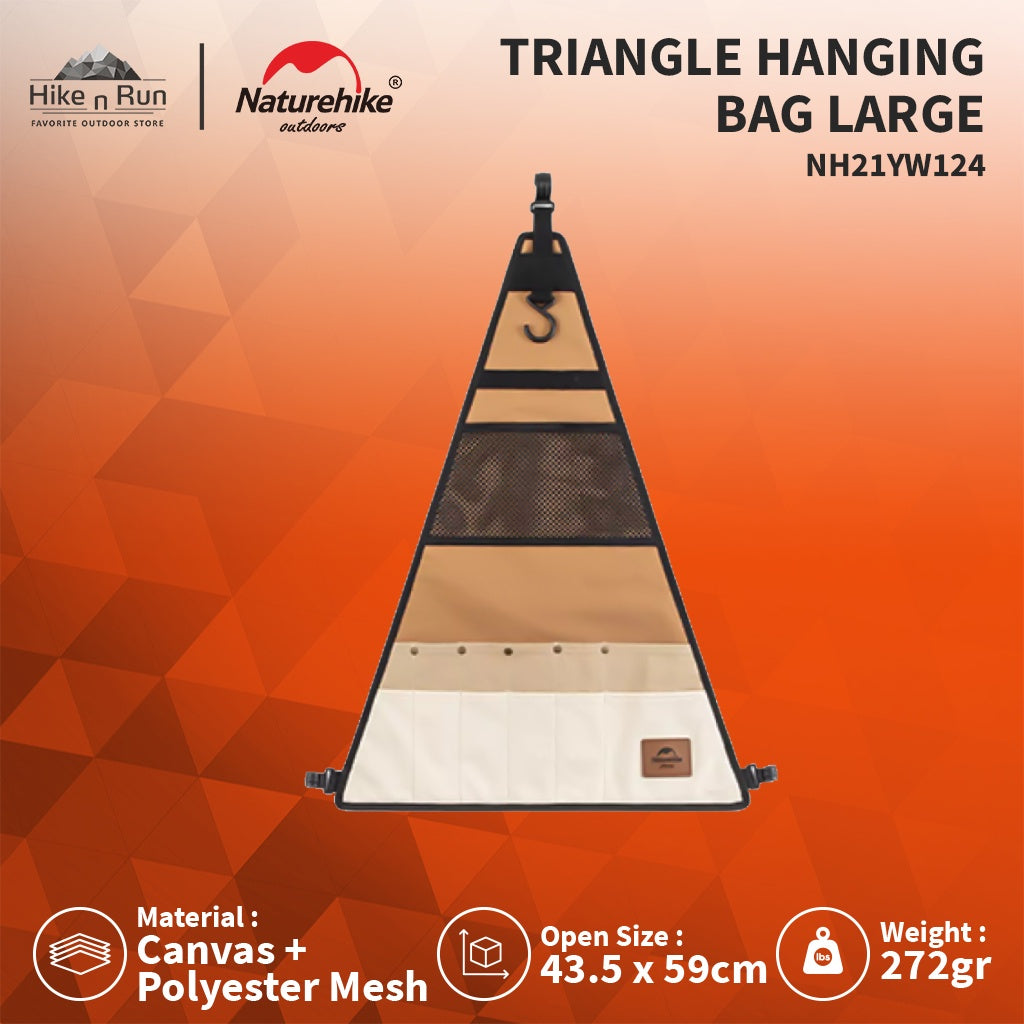 Tas Penyimpanan Gantung Naturehike NH21YW124 Triangle Hanging Bag